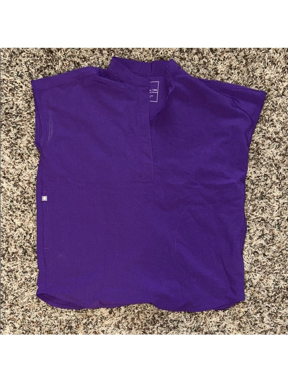 Figs Rafaela Oversized Scrub Top™ - Ultra Violet